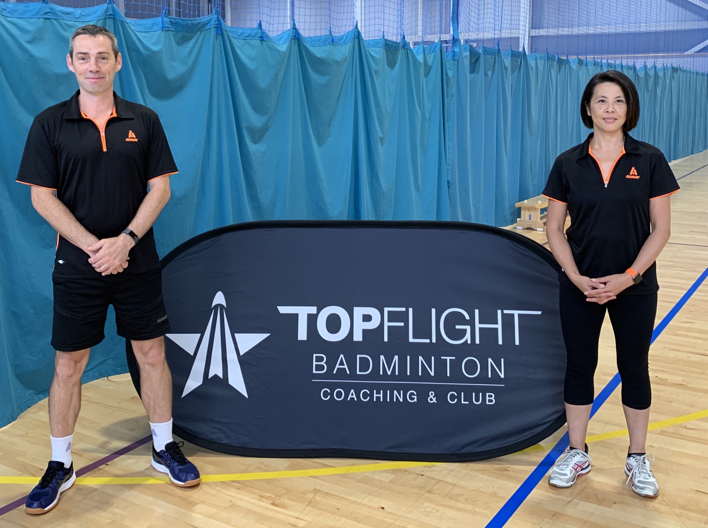 Image of our coaches - Chris Shepperd and Linda Bennett